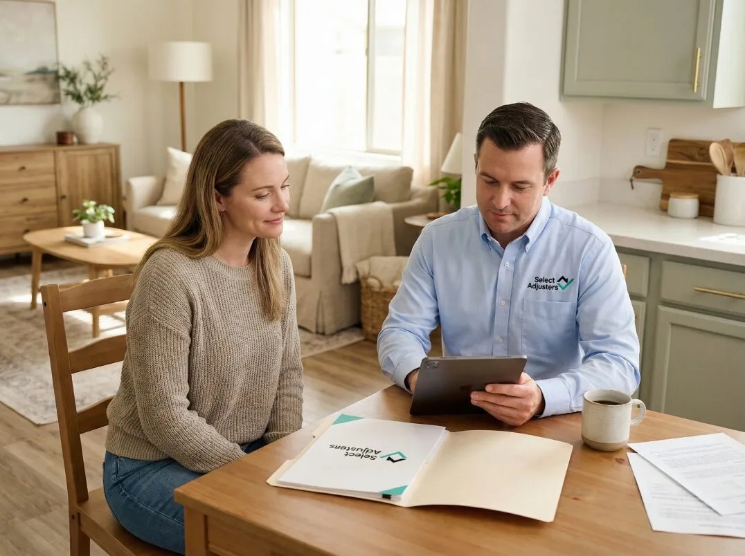 Adjuster taking on a claim
